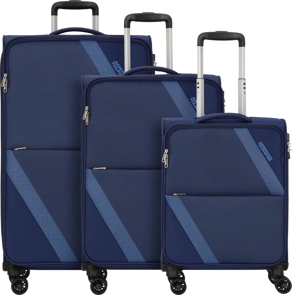 Valises Star Max American Tourister Set 3 Pièces Anti-Choc et Extensible