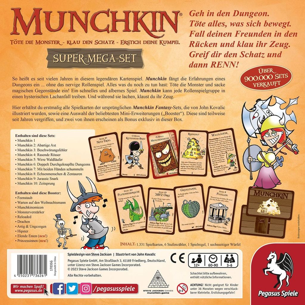 Munchkin Fantasy Super-Mega-Set Produktbild 4