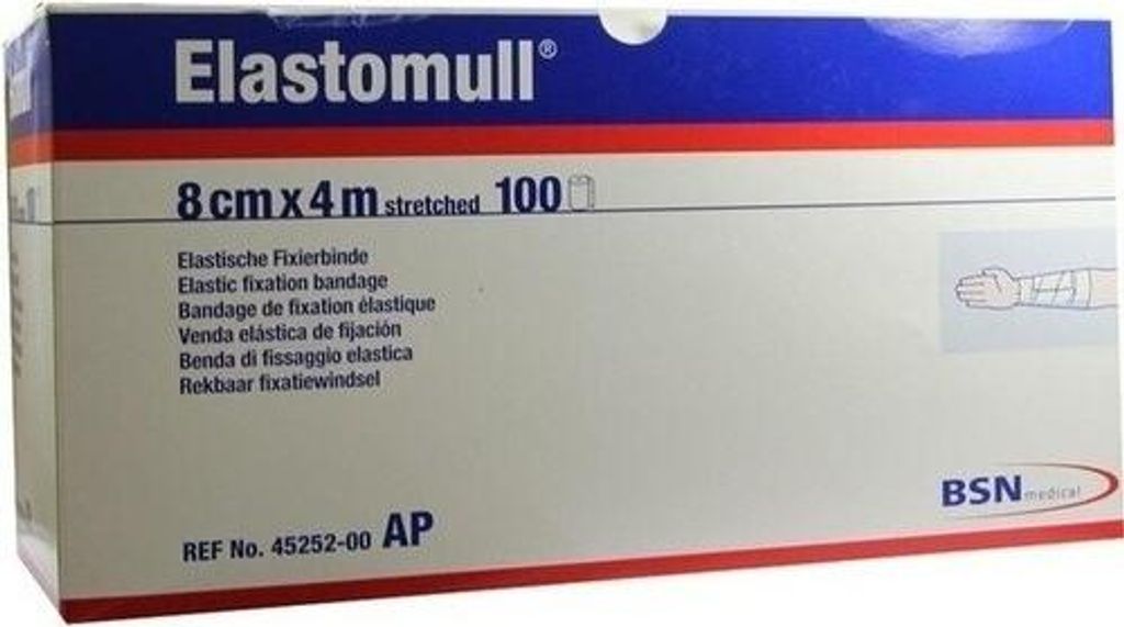 ELASTOMULL 8 cmx4 m elast.Fixierb.45252
