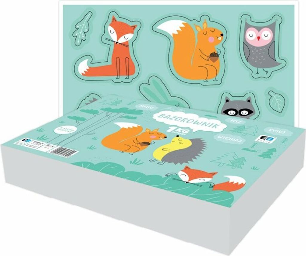 Interdruk Kritzelbuch A4 BeBe Kids Pastellfarben