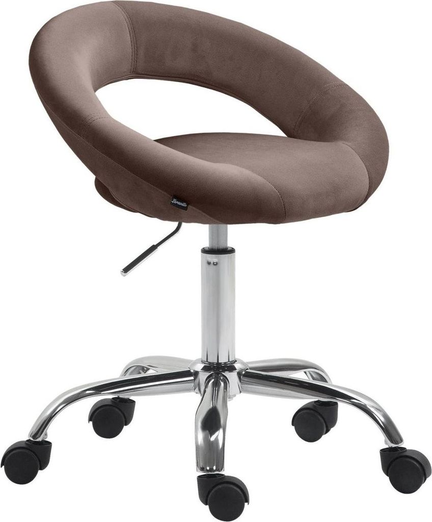 Werk Hocker aus Samt – ergonomischer Stuhl – stufenlos verstellbar für Comeport-Sitzhöhe