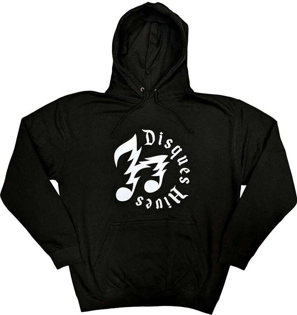 The Hives - "Disques" Kapuzenpullover für Herren/Damen Uni RO9886 (XL) (Schwarz)