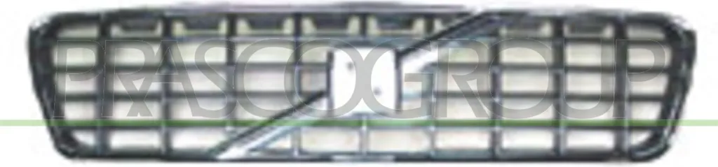 Grille de Radiateur pour Volvo S60 - Prasco VV5122000 Qualité Origine