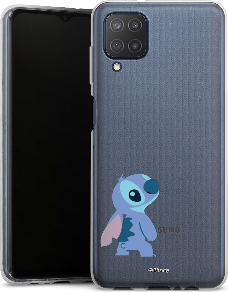DeinDesign Handyhülle für Samsung Galaxy M12 Silikon Hülle Case Smartphone Schutzhülle Disney Fanartikel Lilo & Stitch