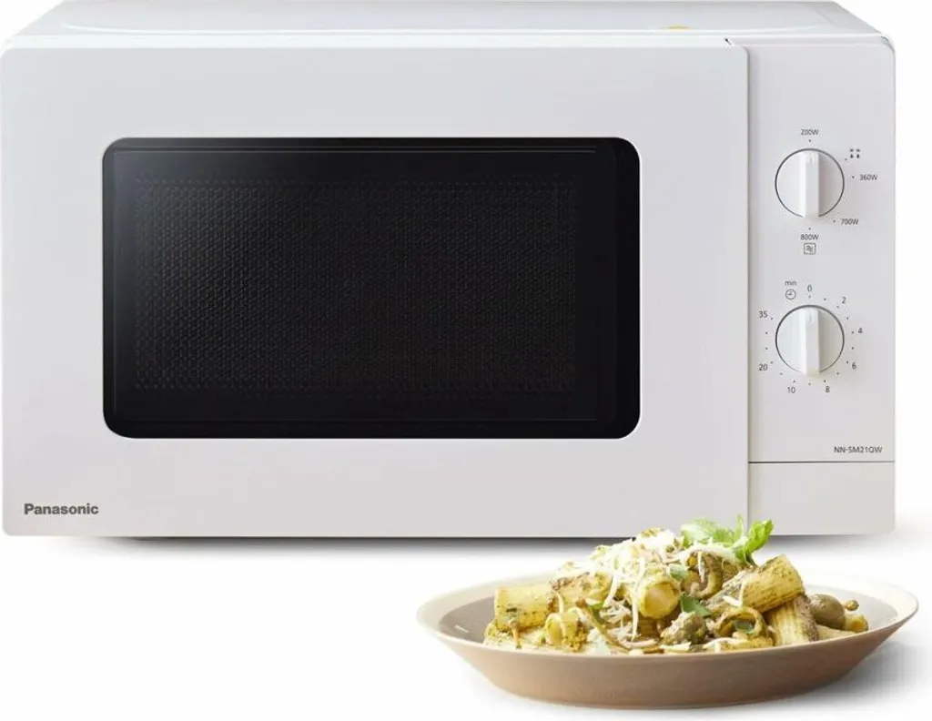 Micro-ondes Panasonic 20L avec Gril : réchauffer et gratiner facilement
