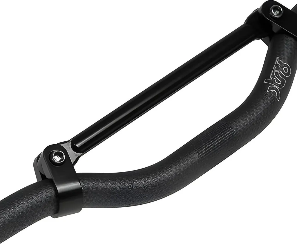 Guidon Downhill STR8 look carbone pour modifier votre poste de pilotage - 2