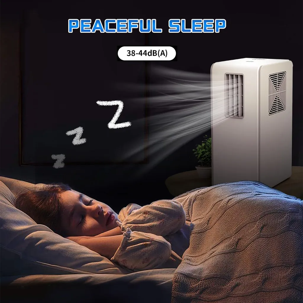 Climatiseur portable compact 1800 BTU - Victool - Idéal intérieur extérieur - 5