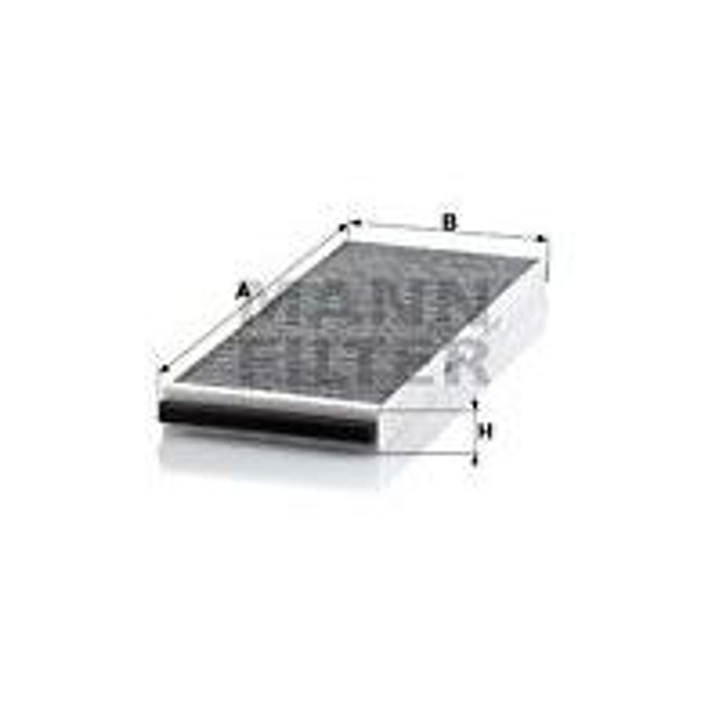 MANN-FILTER CUK 3955 Innenraumluftfilter OE 3B0091800 kompatibel mit Passat 3B, A4 8D
