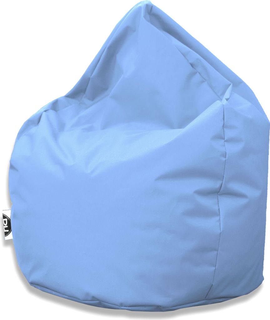 Sit&Joy Sitzsack XXL Tropfenform Kinder - Bodenkissen für Erwachsene & Kinder - Gaming mit Füllung und Reißverschluss BeanBag in 3 Größen