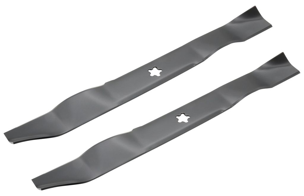 Mulchmesser Messersatz 2 Messer 107cm 5-Stern - passend Husqvarna Cooper Partner