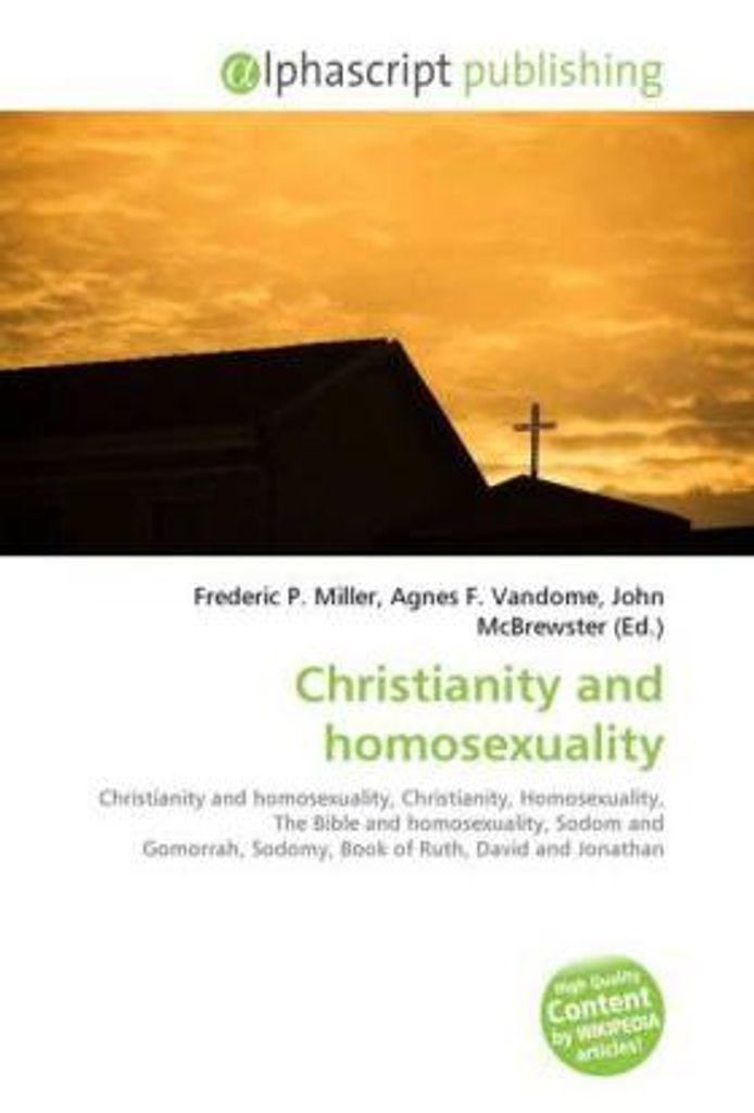Christianity and homosexuality