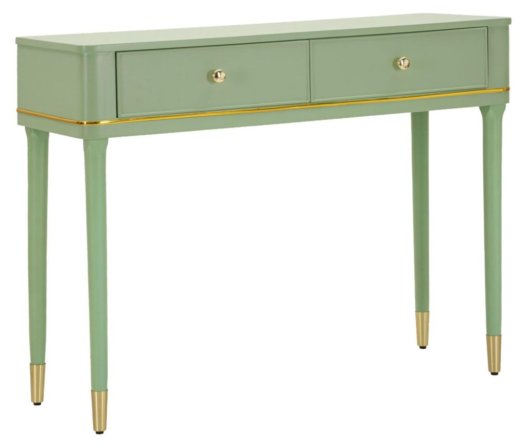 Konzole Camille 37 x 101 x 78 cm MDF, borovice, železo, Obrázek produktu 