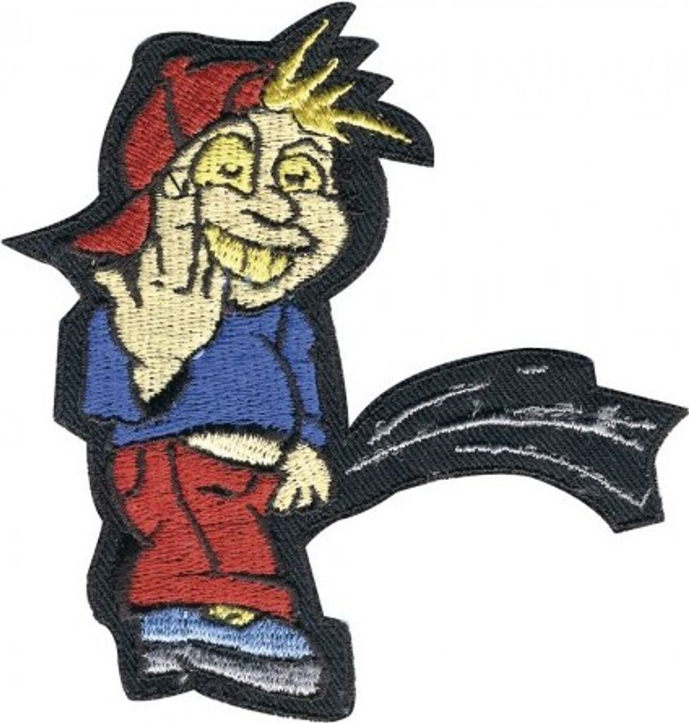 Aufnäher - Pinkelmännchen - 03003 - Gr. ca. 8,5cm x 9,5cm