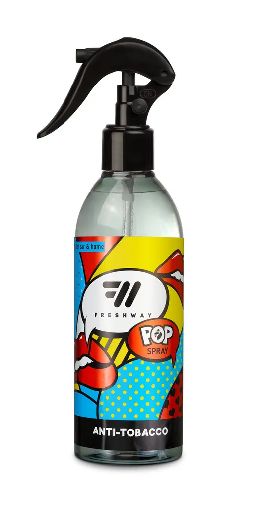 Deodorante Fresh Way Pop Spray Anti-Tabacco 300ml per Casa e Auto