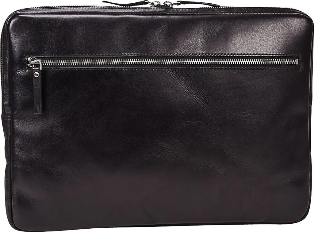 Migliore Custodia Laptop Pelle Leonhard Heyden Cambridge Nero 15"