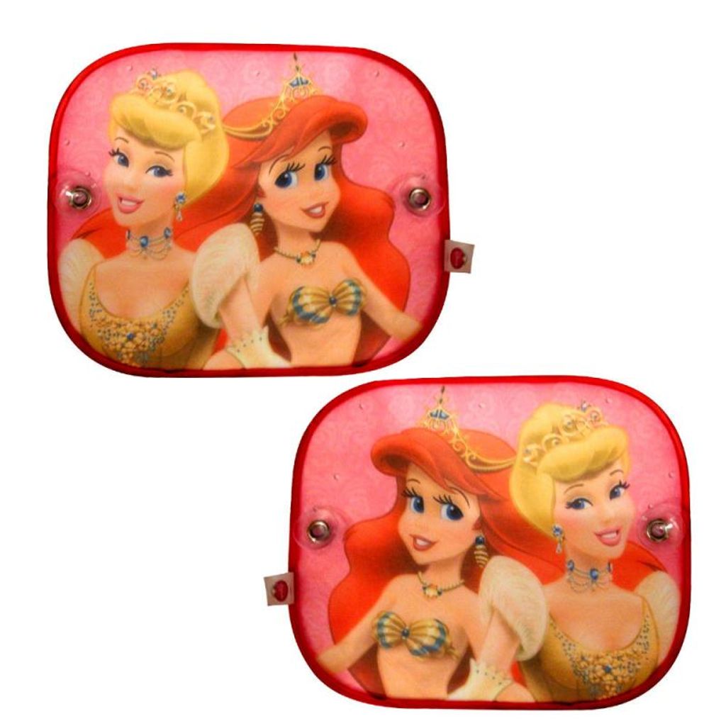 2 Disney Princess Auto Sonnenschutz Kinder Seitenschutz Produktbild 