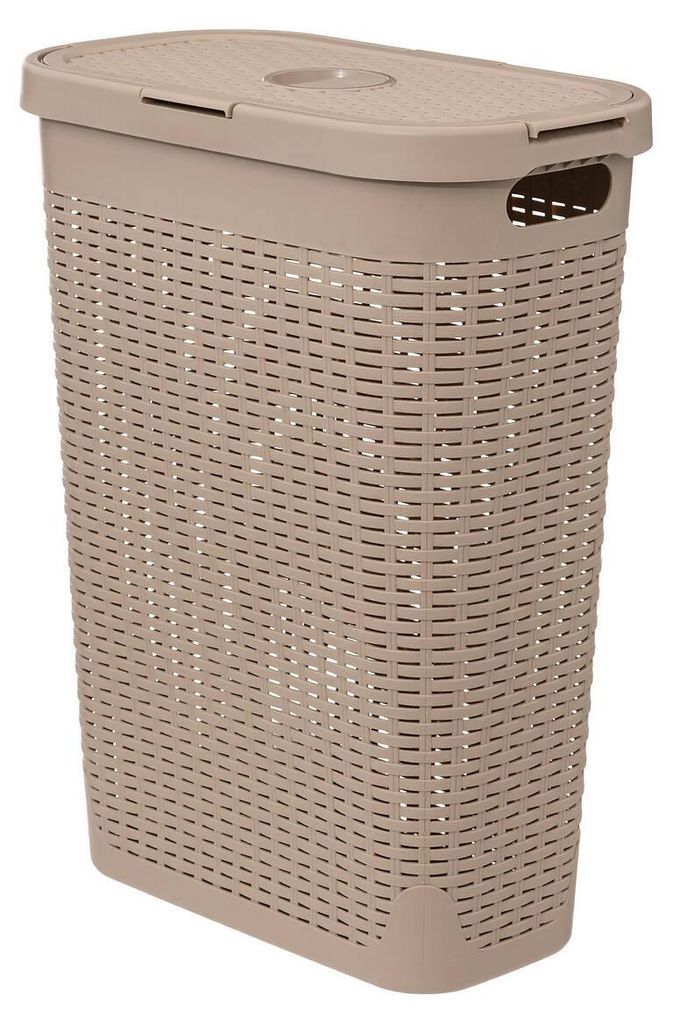 Wäschekorb aus Kunststoff, hoch, 40 l Wäschekörbe