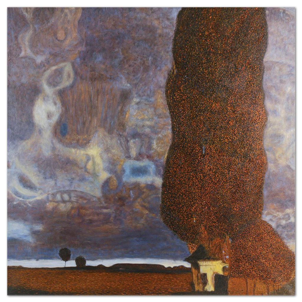 Giallobus - El gran chopo 2 - Gustav Klimt - 100L x 100B cm - Bild - Acrylglas