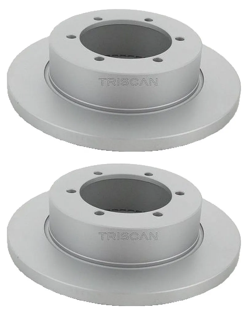 Éliminez les vibrations : disques de frein 280 mm NISSAN CABSTAR Triscan