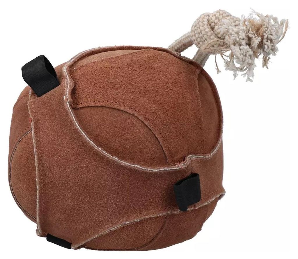 Excellent Horse Pferdespielzeug Fun Play Ball Suede braun
