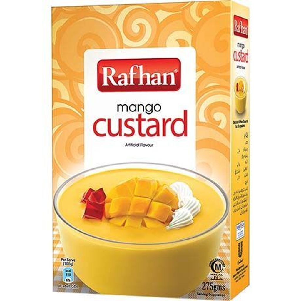 Rafhan Custard Puddingpulver Mango 275g Produktbild 