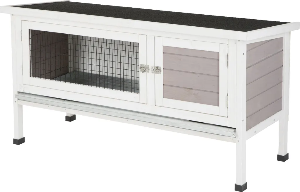 Kerbl Freddy Parc pour Rongeurs en Bois Lasuré - Cage 116x45x62 cm