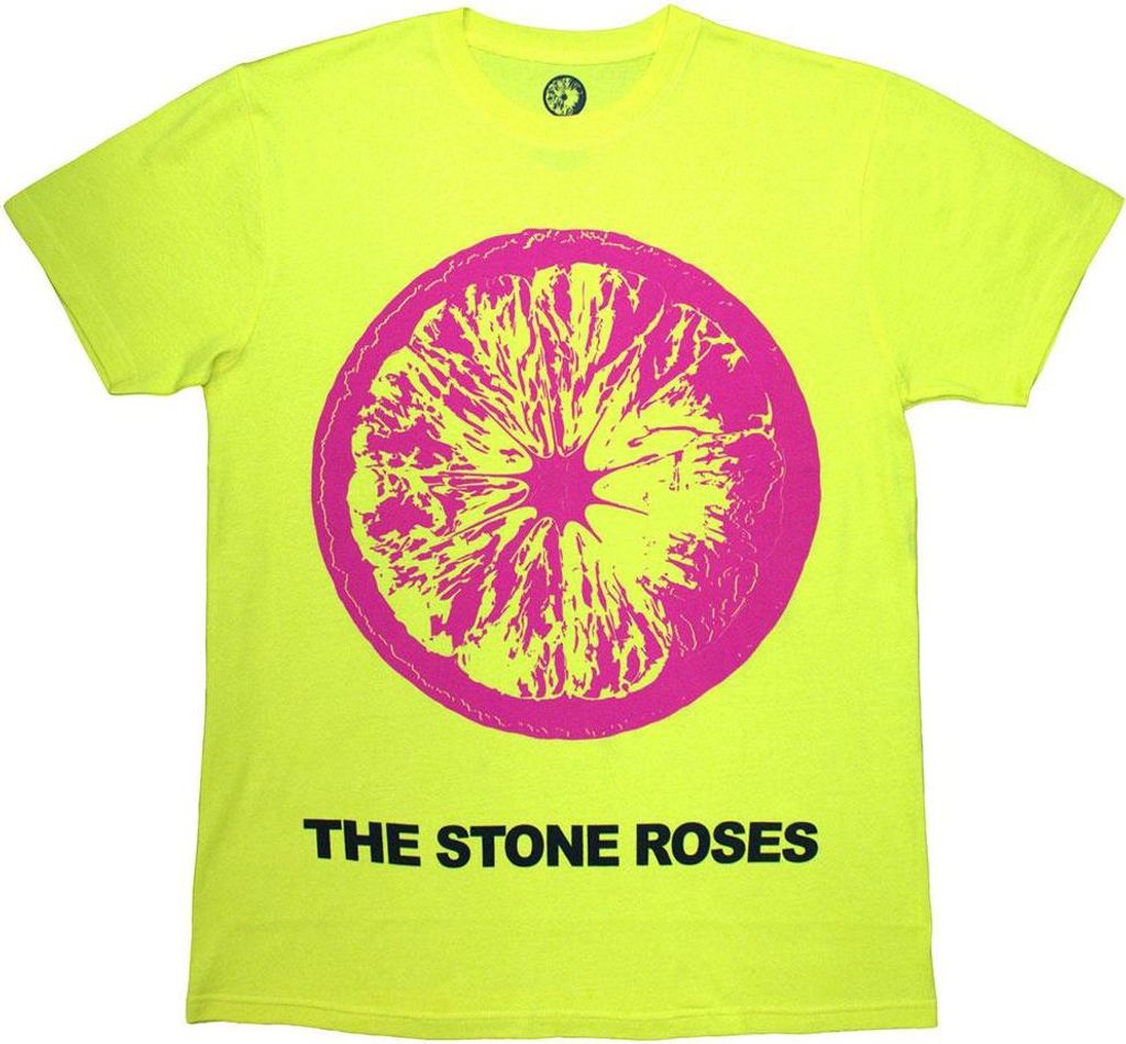 The Stone Roses - T-Shirt für Herren/Damen Uni RO14764 (M) (Gelb)