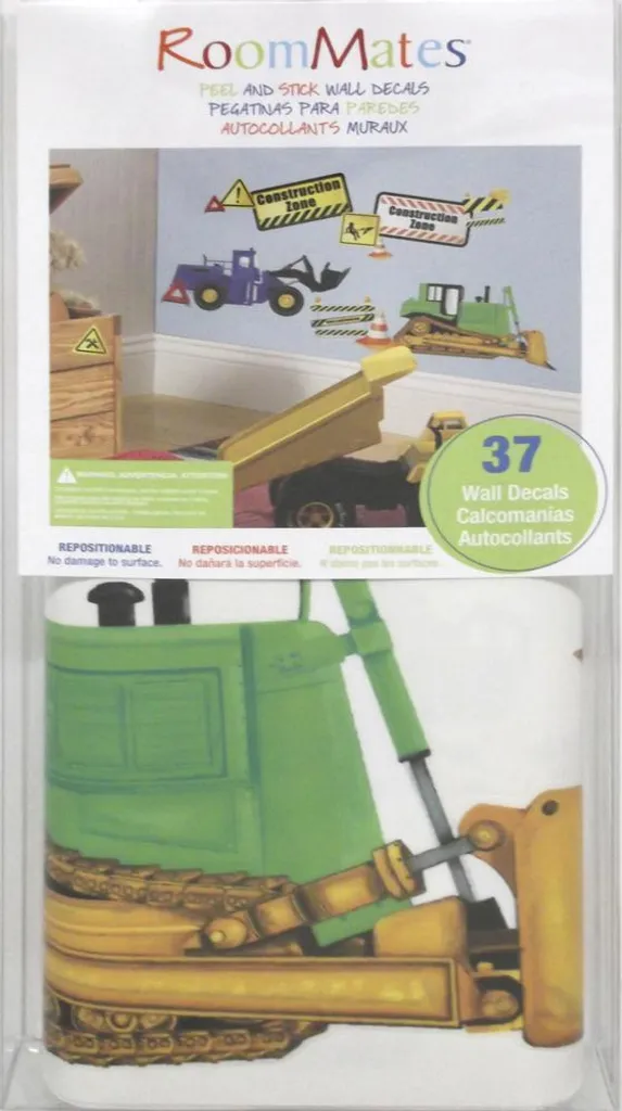Sticker Mural Camion Repositionnable RoomMates - Pose Facile 100cm - 3