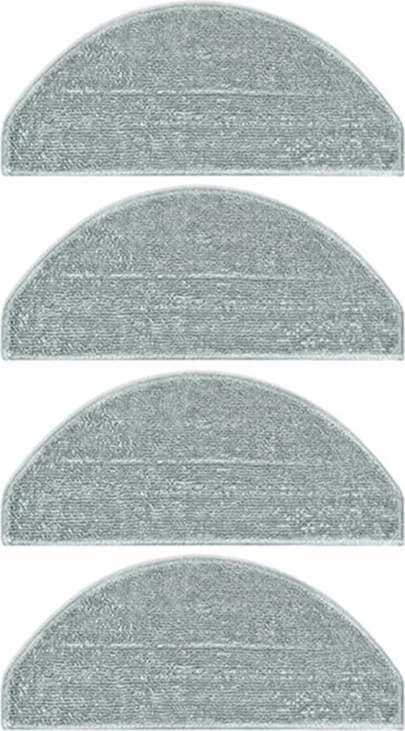 4 Mops pour Xiaomi E10 E12, Finies les Traces sur le Carrelage et Parquet