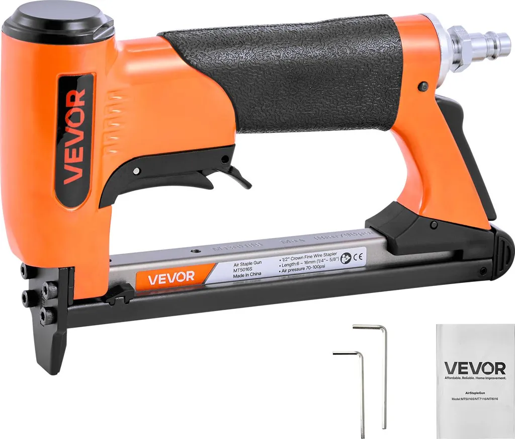 Agrafeuse cloueuse à air comprimé VEVOR série 50 pour le bricolage