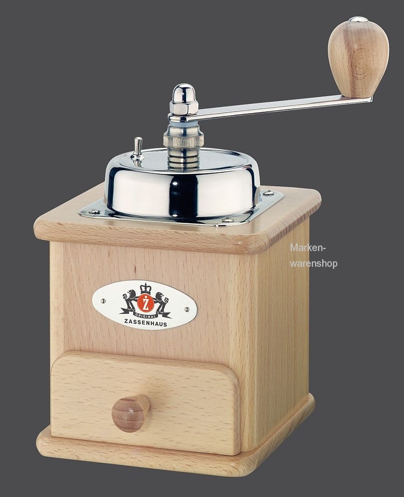 Zassenhaus Kaffeemühle Brasilia Buche natur Produktbild 