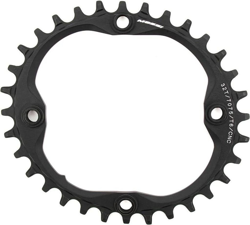 Massi Oval 104 Bcd Shimano Kettenblatt Schwarz 32t Schwarz 32t