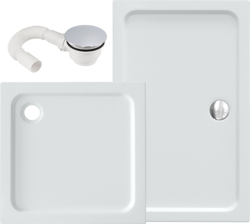 VILSTEIN Duschwanne | Mineralguss | 5 cm Superflach | Produktbild