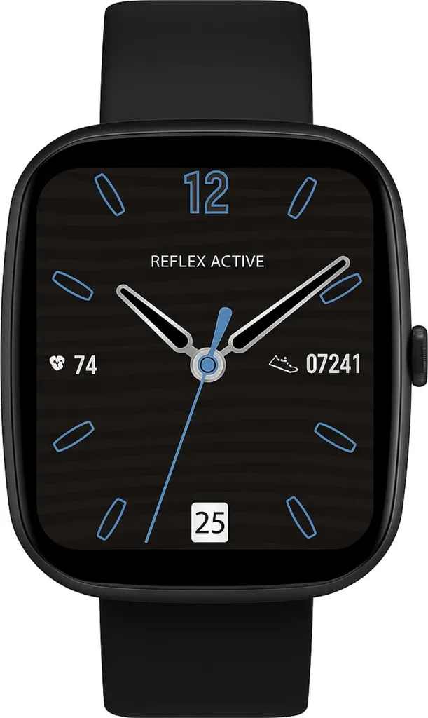 Montre intelligente Reflex Active écran tactile bleu suivi fitness