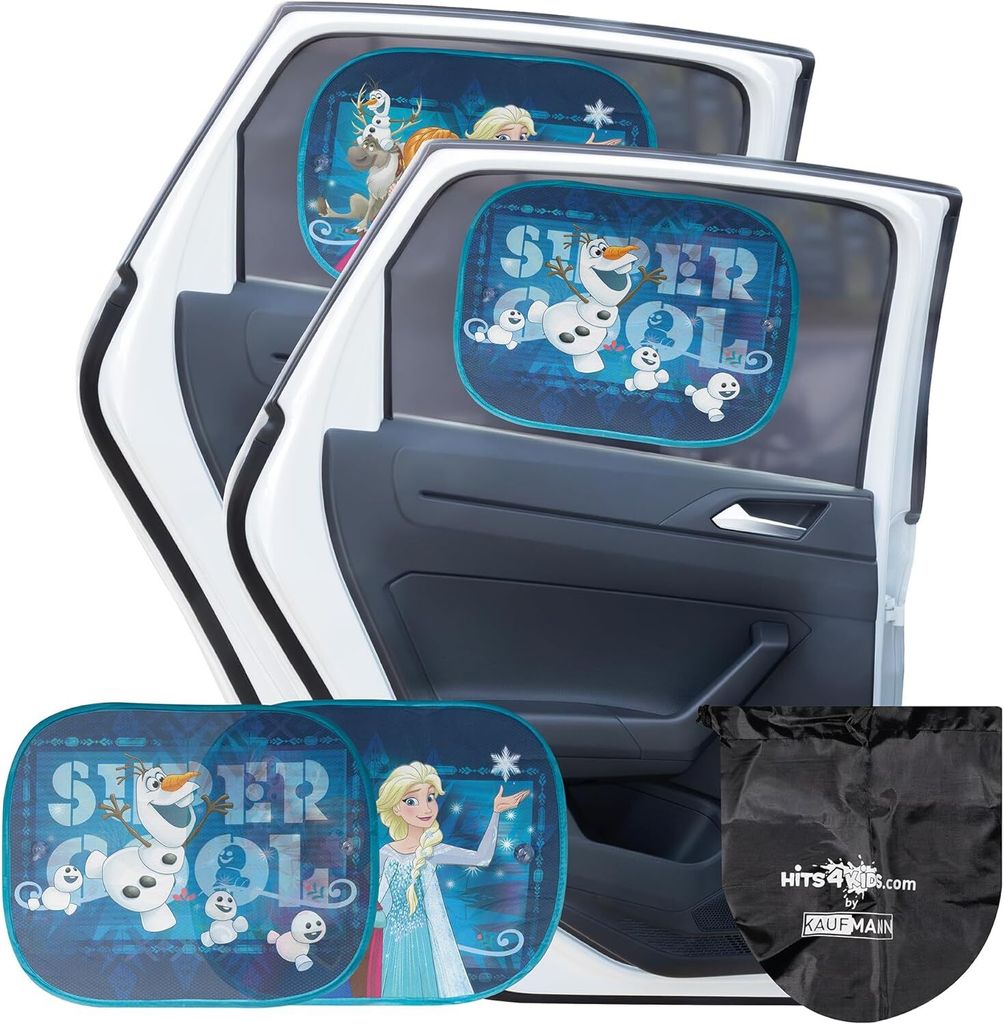 HiTS4KiDS - Sonnenschutz Auto Baby mit UV Schutz 2er Set - Produktbild 