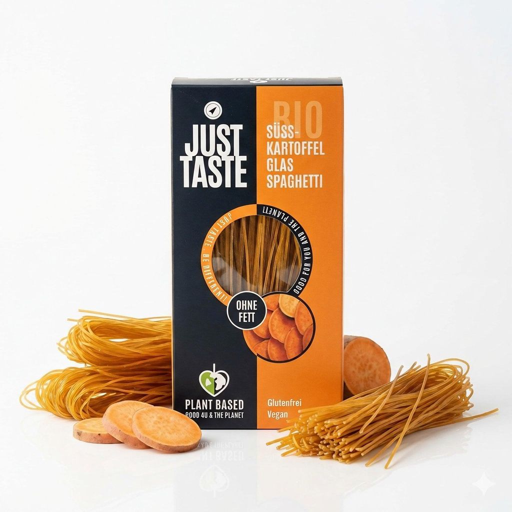 Cestoviny - Sklenené špagety zo sladkých zemiakov 250g Obrázok produktu 