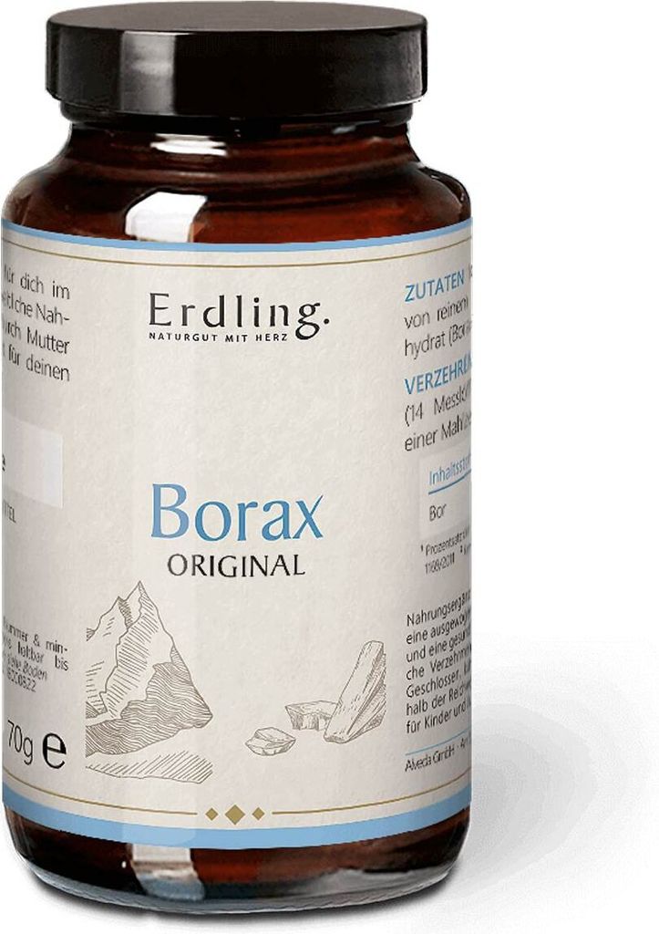 Borax - 99.9% Reinheit (Natriumtetraborat) - 70g Produktbild 