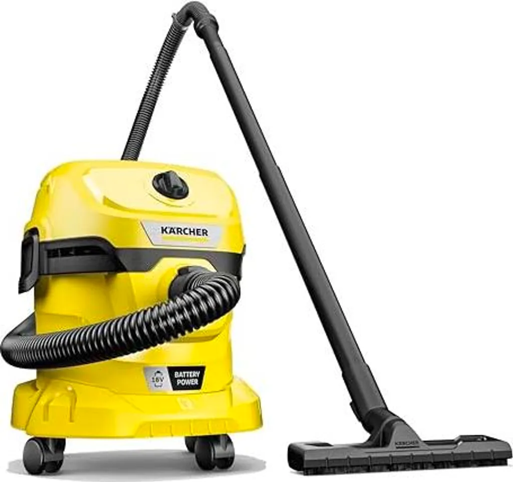 Kärcher WD 2-18 Cordless - Aspiratore Solidi e Liquidi Professional - 14