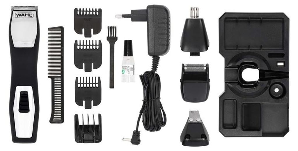 Wahl GroomsMan Pro Battery Black  Stainless steel Image du produit 