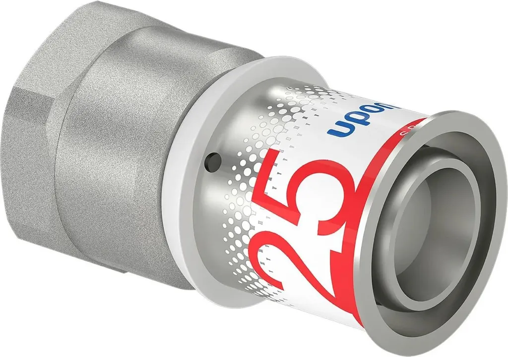 Raccord Transition 25 mm vers 3/4" Femelle Uponor S-Press PLUS pour Chauffage