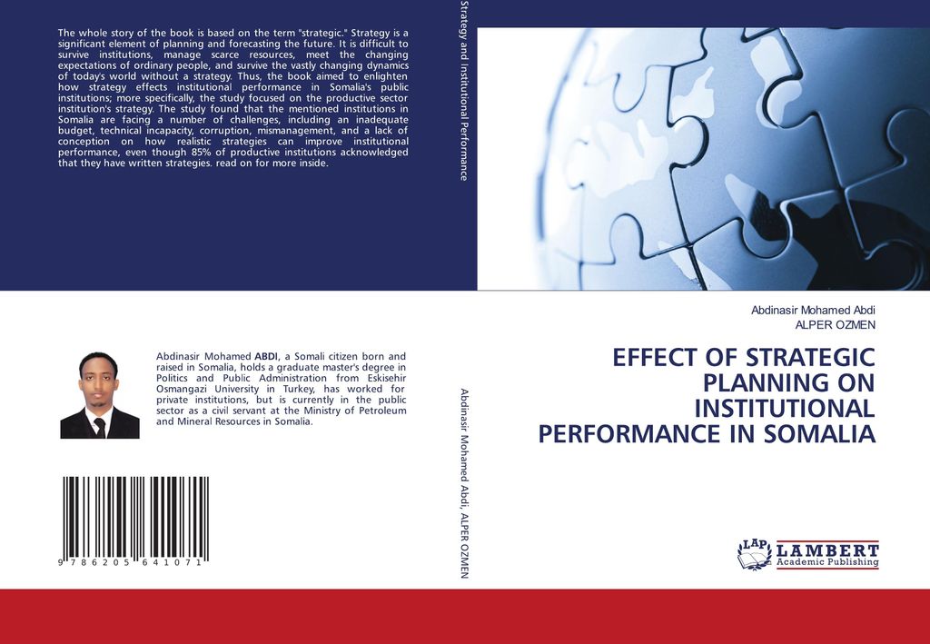 Effect Of Strategic Planning On Institutional Performance In Somalia