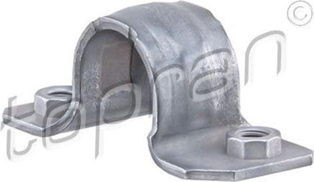 TOPRAN 113 410 Halter, Stabilisatorlager OE 6Q0411333A kompatibel mit UP, Polo 6R, Polo 9N, Fox, Fabia, Ibiza, Cordoba, A2