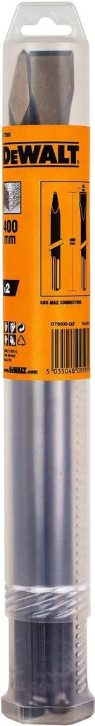 DEWALT Set 2 Scalpelli SDS-max DT9000-QZ 400mm - Acciaio Temprato