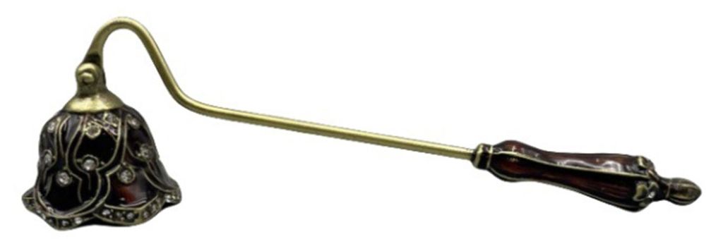 Kerzenlöscher aus Metall mit langem Griff, Dochtlöscher, Kerzenlöschwerkzeug, dekoratives Kerzenzubehör