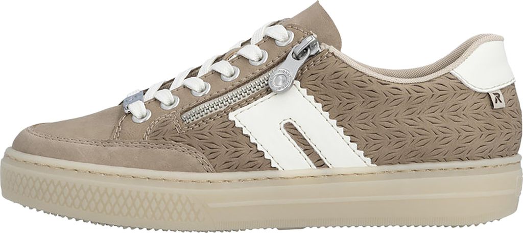 Rieker Damen Leder Halbschuhe Braun Image du produit 