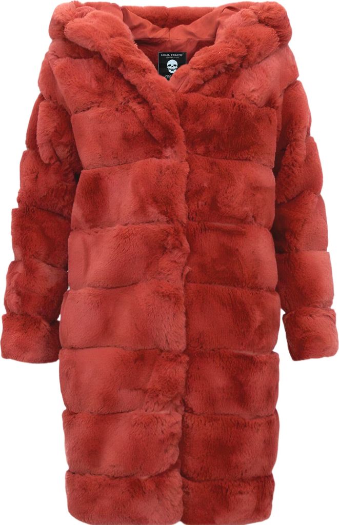 Da Pelzjacke Mit Kapuze R - L