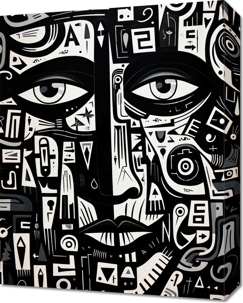 Bild 40x50cm Gedankenlabyrinth