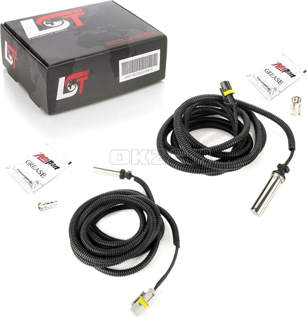 2x ABS Sensor Drehzahlrelger hinten 81271206218 81271206219 für MAN FOCL TGL TGM