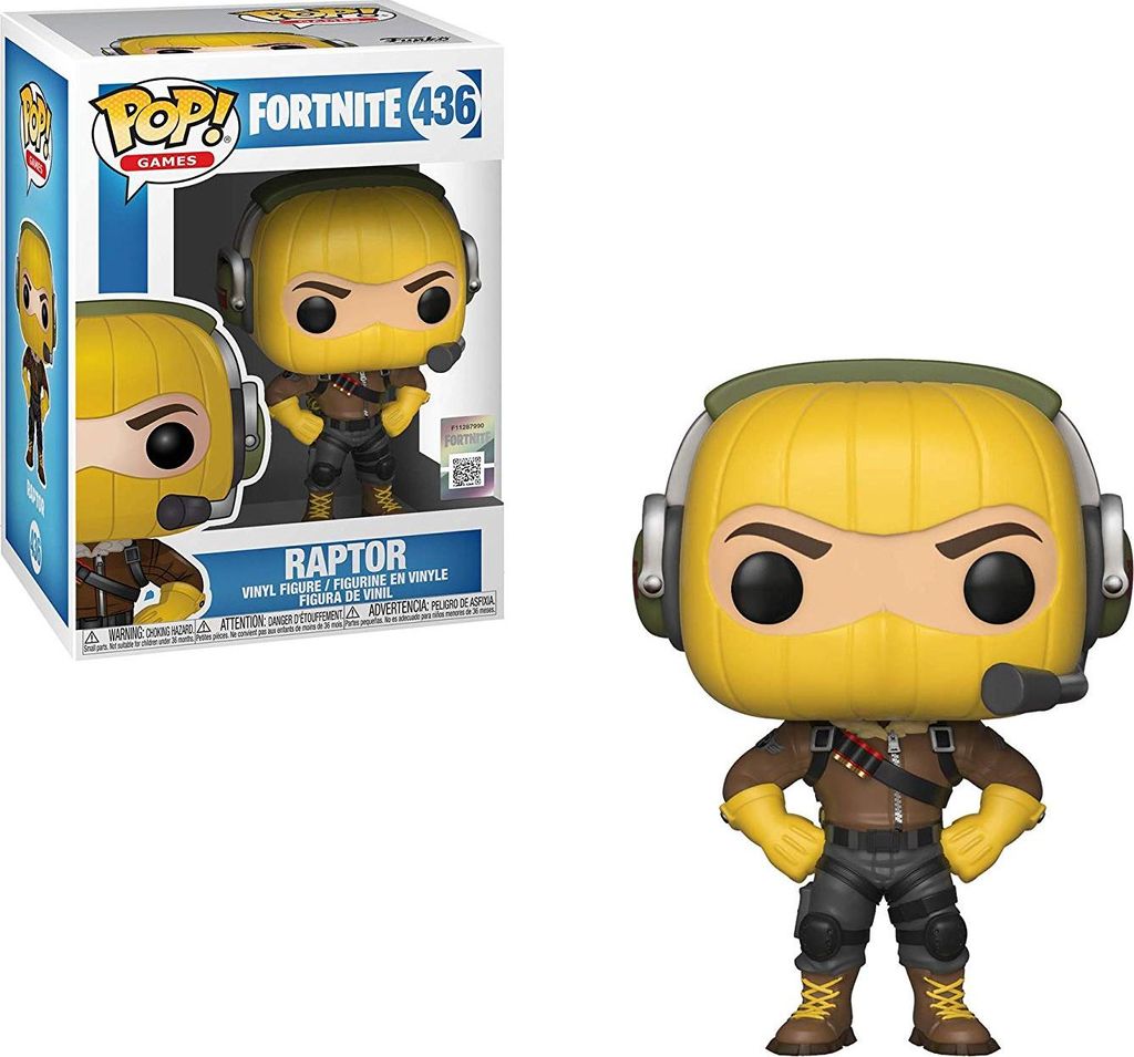 FUNKO Pop Games: Fortnite Series 1 - Raptor, zberateľská Obrázok produktu 