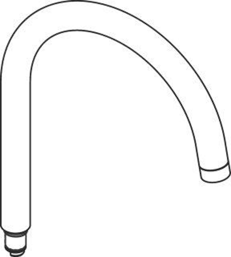 Hansgrohe Auslauf Axor Uno 2 Spültischmischer steel